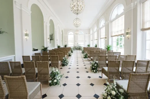 Blenheim Palace Orangery building restoration