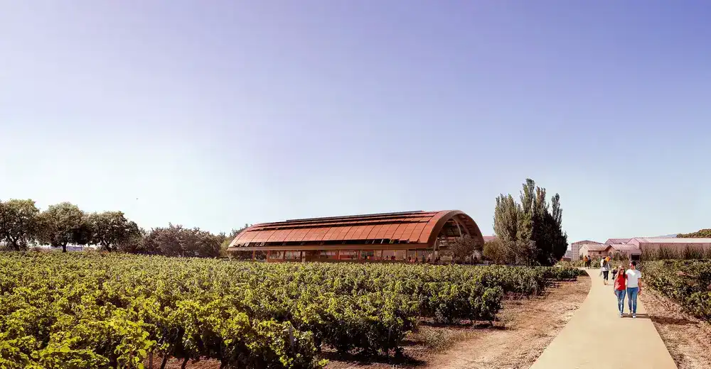 Winery architecture - Bodegas Faustino Rioja Spain