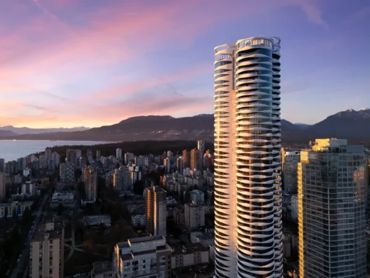 Butterfly Vancouver skyscraper building