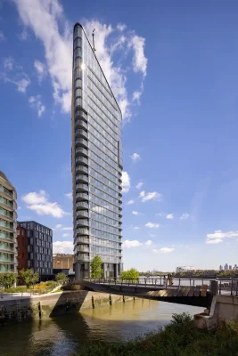 Chelsea Waterfront residential complex London England