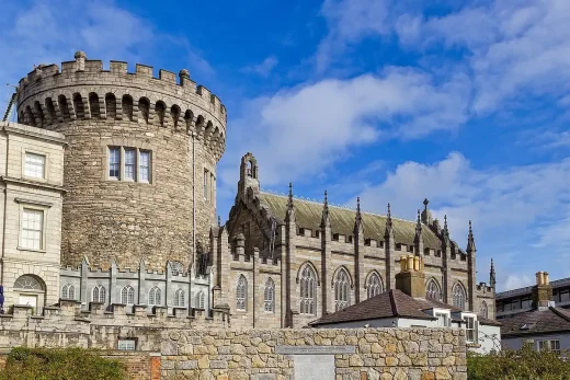 Dublin castle church building