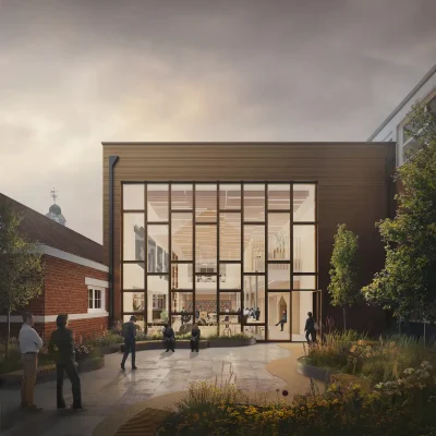 Latymer School Library Enfield North London
