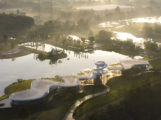 Lujiatan Wetland Park Centre Chengdu China Design
