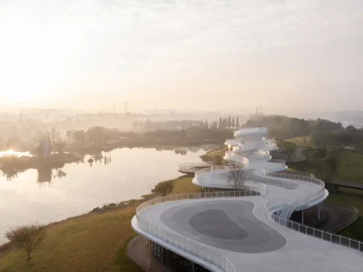 Lujiatan Wetland Park Centre Chengdu China Design