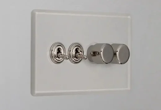minimal light fixture switches