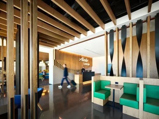 SFO Alaska Lounge California