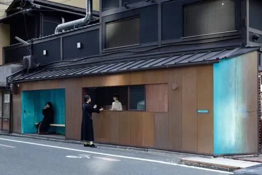 Suetomi AoQ Cafe Stand Kyoto Japan