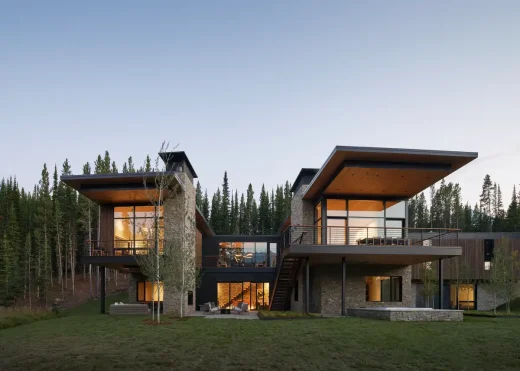 Basecamp House, Big Sky Montana residence USA