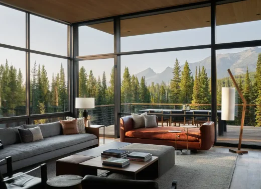 Basecamp House, Big Sky Montana residence USA