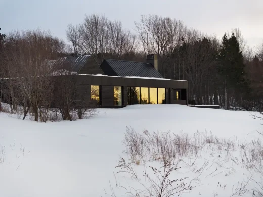 House on the River Quebec Canada