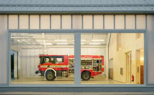 Jircany Fire Station Psary Czech Republic