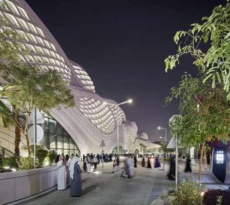 KAFD Metro Station building Riyadh Saudi