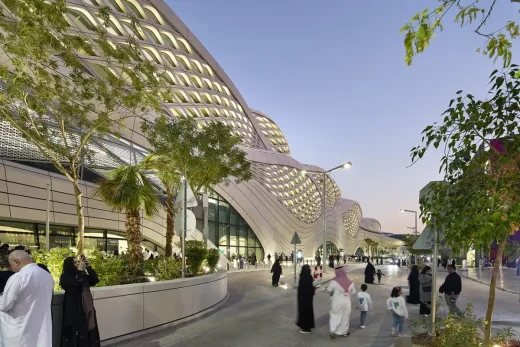 KAFD Metro Station building Riyadh Saudi