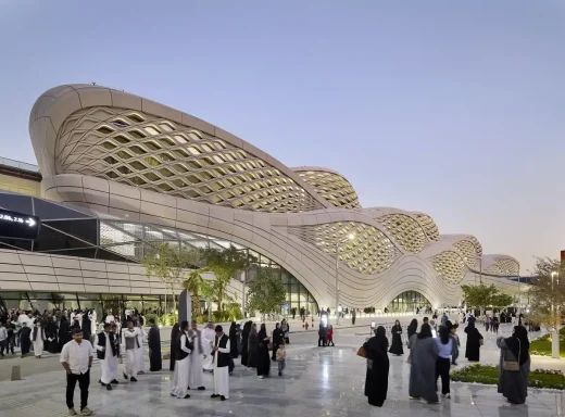 KAFD Metro Station building Riyadh Saudi