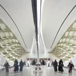 KAFD Metro Station Riyadh Saudi