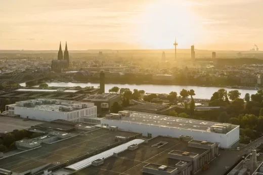 Koelnmesse  conference hall Cologne Germany