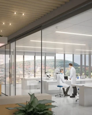 Rehabilitation of the Montreal Chest Institute Quebec Canada