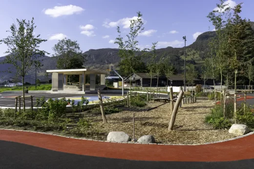 Skakkeringen Pavilion and Landscape Etne west Norway