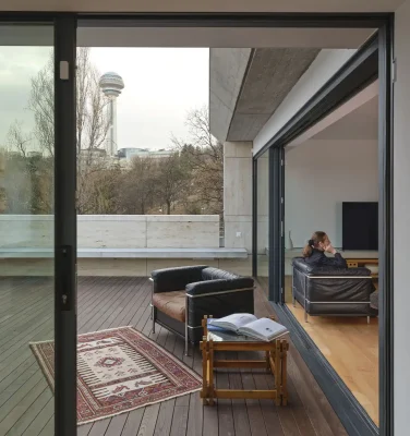 Terrace Flat Ankara Turkey apartment restoration
