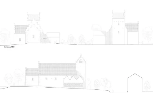 Tilst Church, Aarhus, Denmark building expansion
