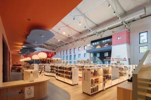 Western Academy Elementary School Library Beijing