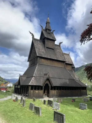 Borgund Stave Church, Lærdal, Vestland county, Norway