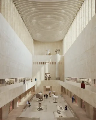 British Museum Western Range Galleries Design