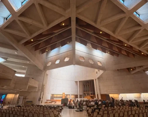 Clifton Cathedral building interior design