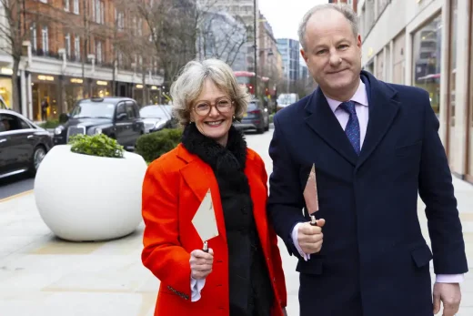 Councillor Elizabeth Campbell and Lord Cadogan Sloane Street