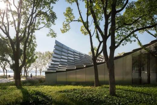 Jinji Lake Pavilion Suzhou China
