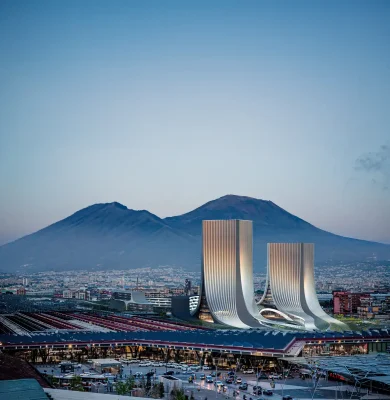 Napoli Porta Est masterplan Naples