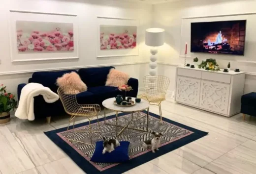 Paintings in interior decoration for home