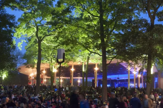 Ravinia Festival outdoor music venue, Highland Park, Illinois
