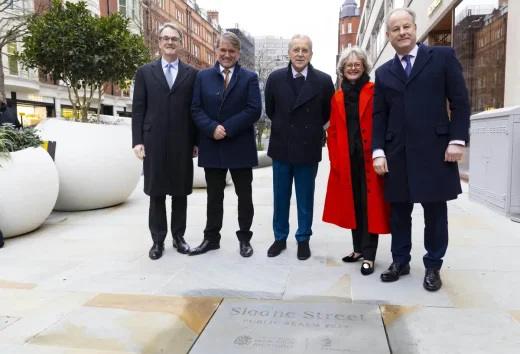 Hugh Seaborn, Andy Sturgeon, John McAslan, Cllr Elizabeth Campbell, Lord Cadogan