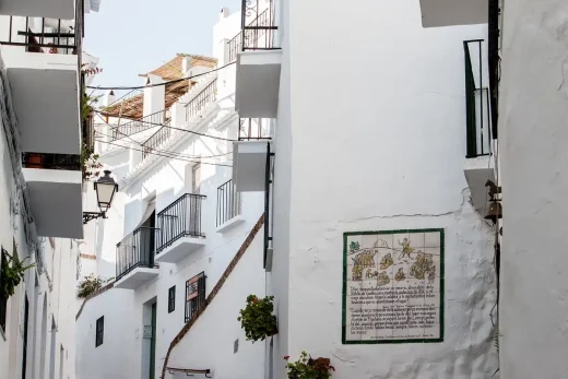 Spanish home roof
