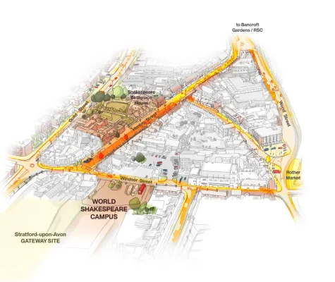 World Shakespeare Campus Masterplan, Stratford-upon-Avon