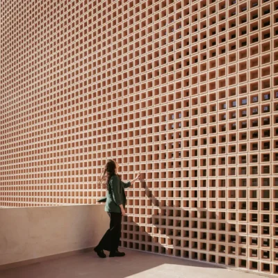 Casa Umbral Madrid ceramic facade property
