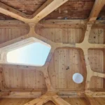 CORA (Cathedral of Robotic Artisans), Parc de Collserola, Barcelona roof