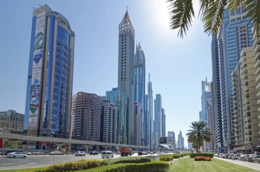 Dubai property UAE tower buildings