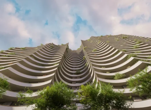 The Eagle Tirana apartment building, Albania