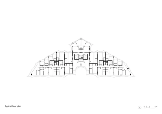The Eagle Tirana building floor layout