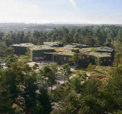 Forestry in the Forest, Hradec Kralove building, Czech Republic