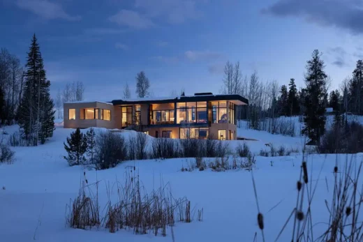 Grande Terre House Kelly Wyoming USA