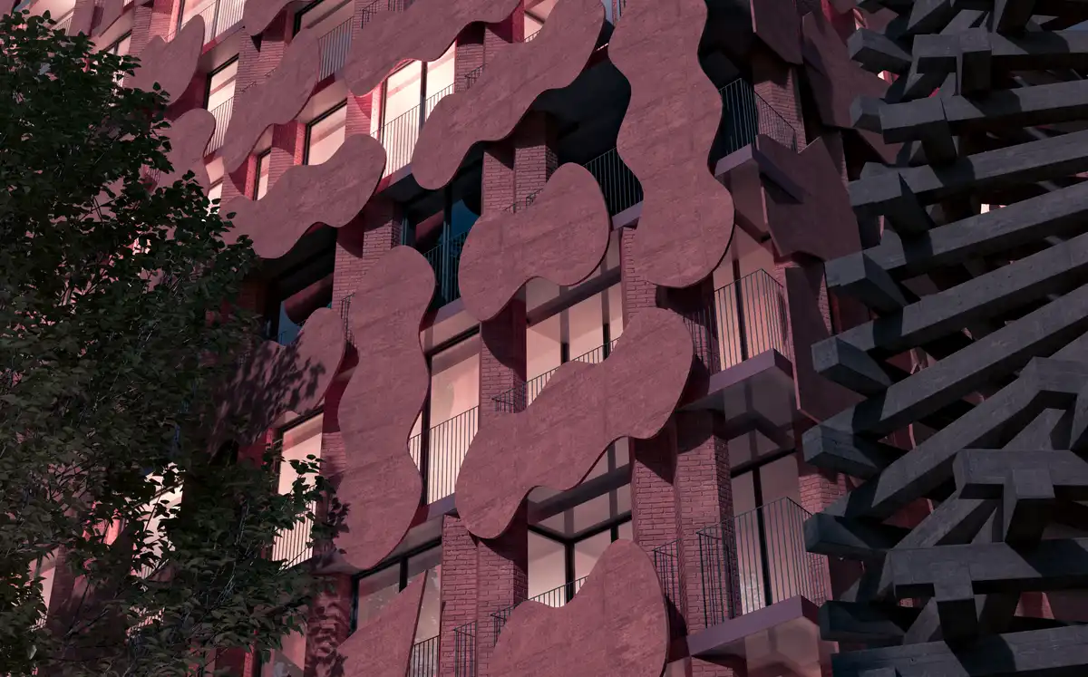 Joy Tirana apartment building, Albania