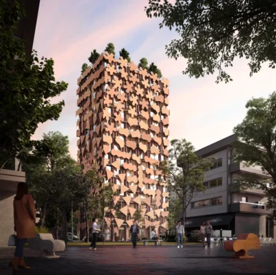 Joy Tirana apartment building, Albania