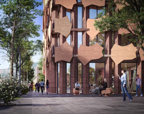 Joy Tirana apartment building, Albania