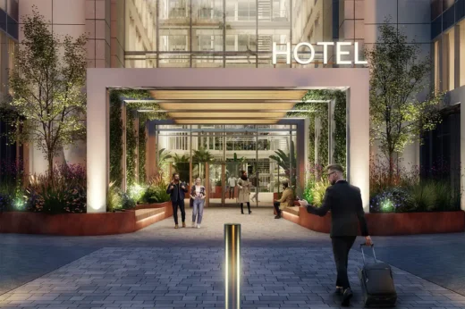 Lakeside Drive hotel, Royal Park Brent property development