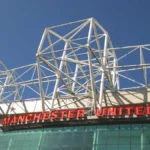 Manchester United FC Stadium Old Trafford main facade