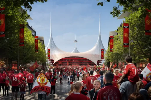 Manchester United New Stadium building: Old Trafford