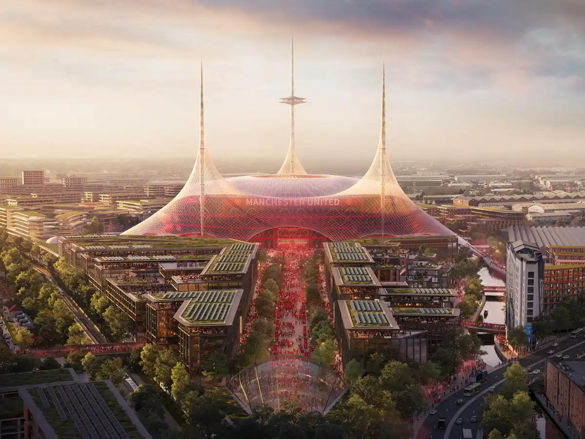 Manchester United New Stadium Building Old Trafford E architect Manchester United New Stadium Building Old Trafford E architect